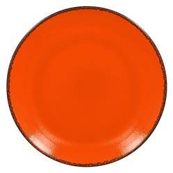 FIRE Talerz płaski, okrągly 24 cm pomarańczowy TOM-GAST kod: R-FRNNPR24OR-12