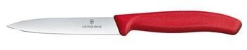 Victorinox Swiss Classic Nóż do jarzyn, gładki, 10 cm, czerwony HENDI 6.7701