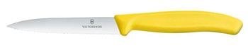 Victorinox Swiss Classic Nóż do jarzyn, ząbkowany, 10cm, żółty HENDI 6.7736.L8