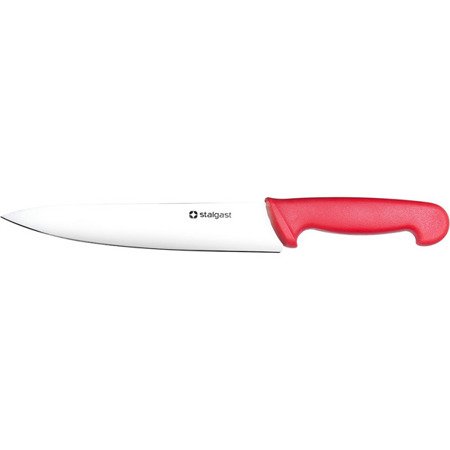 Nóż kuchenny, HACCP, czerwony, L 220 mm 281211 STALGAST