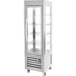 7-level refrigerated display case, 5 x chrome-plated grates 535 x 495 mm 777450 STALGAST