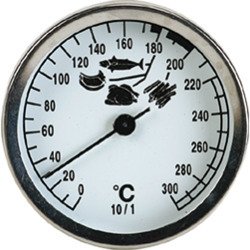 Analog thermometer, range 0 to +300°C 620510 STALGAST