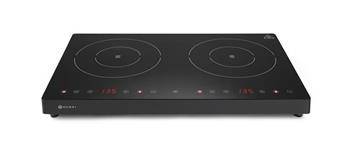 Black Line Double Induction Cooker 2000W+ 1500W HENDI 239414