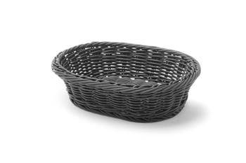 Black oval basket 250x190x65 mm HENDI 426623