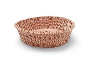 Brown round bread basket O400x(H)90mm HENDI 426999