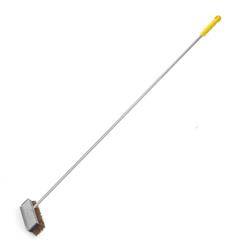 Brush for pizza oven with natural bristles - straight HENDI 525661
