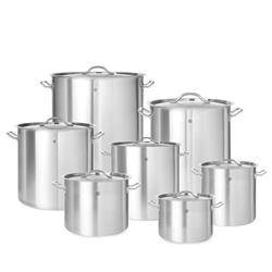 Budget Line tall pot with lid, capacity.21 l, fi.300x(H)300 mm HENDI 832899