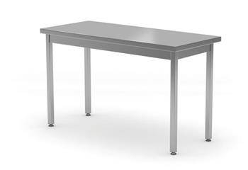 Central table without shelf - welded, with dimensions. 1000x700x850 mm HENDI 815496