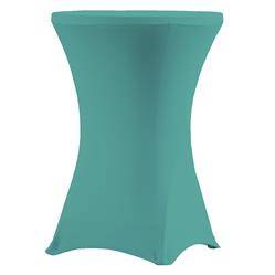 Coctail 80 table cover turquoise TOM-GAST code: V-C80-C