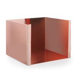 Copper napkin holder, dimensions. 130x130(H)100 mm HENDI 593349