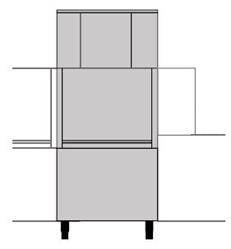 Corner pre-wash module EV-PW90 for KRUPPS EVOLUTION LINE | EV-PW90 dishwashers