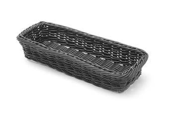 Cutlery basket black 270x100x45 mm HENDI 426098