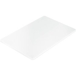 Cutting board, white, HACCP, 450x300 mm 341455 STALGAST