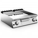 Direct gas frying plate - smooth,
chrome-plated
