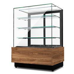 Dolce Visione Basic 1300 refrigerated confectionery display case | 1300x690x1300 mm