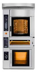 Electric baking oven | modular | rotary | 5x 400x600 | 4x30 cm | 20 kW | PM-D-K 5+4