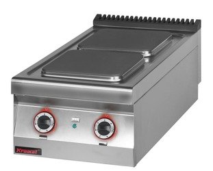 Electric cooker 2 plate 450 mm 2x4,0 kW 900.KE-2 Kromet