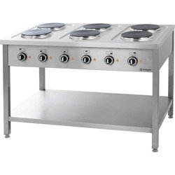 Electric cooker, 6-plate, 15.6 kW 979600 STALGAST