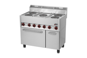 Electric cooker with oven | Red Fox SPT 90/5 ELS