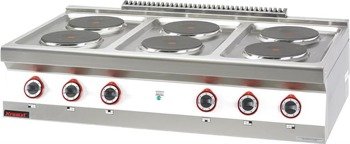 Electric kitchen 6 round plates 6x2,6kW 700.KE-6 Kromet