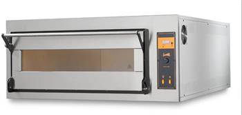 Electric modular chamotte baking oven with raised chamber | 2x600x400 | BAKE D4H (TRD4H)