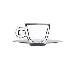 Espresso cup with saucer, V 0.08 l 400901 STALGAST
