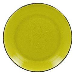 FIRE Flat plate, round 27 cm green I TOM-GAST code: R-FRNNPR27GR-12