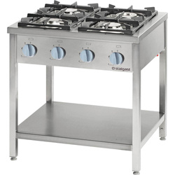 Gas cooker, 4-burner, 700 mm, 22.5 kW, G20 STALGAST 979521