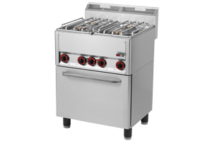 Gas cooker with electr. oven | Red Fox SPT 60 GLS