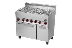 Gas cooker with electr. oven | Red Fox SPT 90/5 GLS