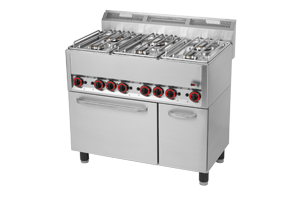 Gas cooker with electr. oven | Red Fox SPT 90 GL