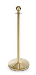 Gold-colored fence post - with base HENDI 810385