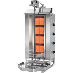 Gyros, gas kebab, GD 4, P 14 kW, G 30 STALGAST 777540