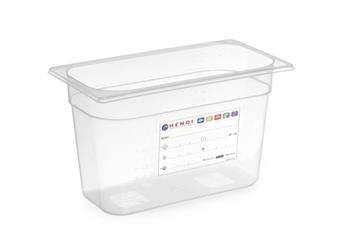HACCP GN container of polypropylene 1/3 200 - without lid HENDI 880258