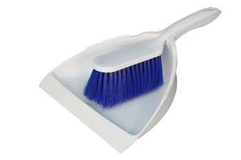 HACCP dustpan+ sweeper set 230 x 340 mm - blue HENDI 17931172828