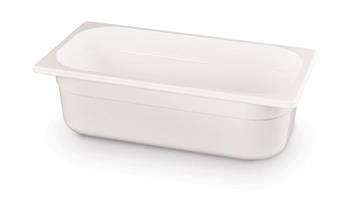 HENDI 862575 GN1/3-100 white polycarbonate container