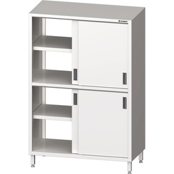 Hanging cabinet, hinged doors 1200x400x600 mm bolted STALGAST 951704120