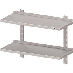 Hanging shelf, adjustable,double 1100x300x660 mm STALGAST MEBLE 981773110