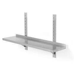 Hanging shelf single - adjustable, with dimensions. 1200x300x(H)600 m HENDI 811795