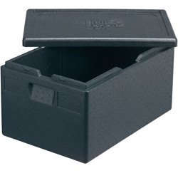 Heat insulating container, black, GN 1/1 250 mm 056251 STALGAST