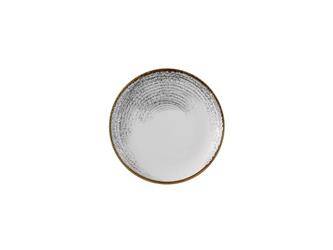 Homespun Accents Jasper Grey 260mm Churchill shallow plate | HAJGEV101