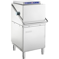 Hooded dishwasher with detergent dispensers and rinse aid pump, P 7.1 kW STALGAST 803045