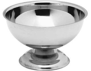 Ice cream goblet ¶r.90mmx50mm - steel HENDI 441107