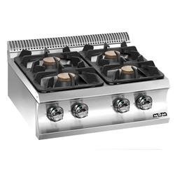 KITCHEN , TABLE 4-BURNER WITH NEW FLEX BURNERS OF 7 KW EACH G477XL MBM