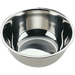 Kitchen bowl, steel, polished, O 180 mm, V 1.7 l 082180 STALGAST