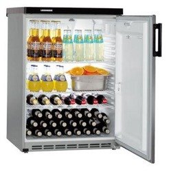 LIEBHERR 1-door 160 l stainless steel undercounter refrigerator | FKvesf 1805 LIEBHERR