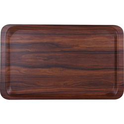 Laminated tray, mahogany, matt, GN 1/1 STALGAST 414531