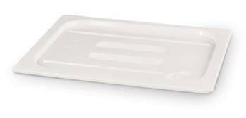 Lid for GN1/2 containers in white polycarbonate HENDI 862964