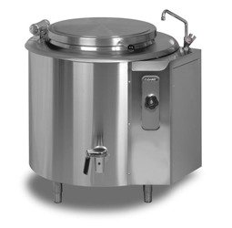 MODERN round cased free standing steam boiler (capacity 300 l) WKP.300.1
