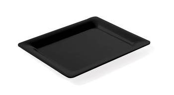 Melamine serving tray black GN 1/4 HENDI 566565